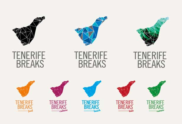 Tenerife Breaks logo design