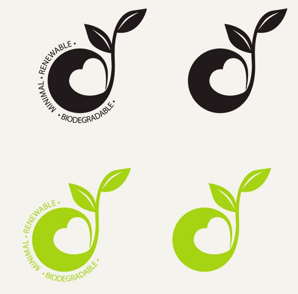 Eco seal logo design