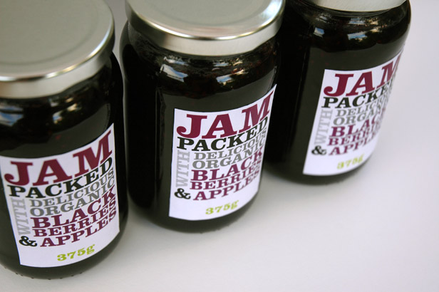Organic jam logo