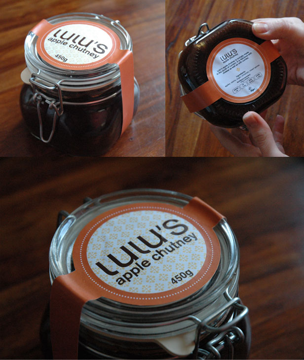 Organic preserves and cordial packaging design