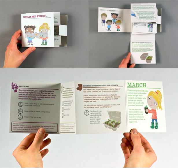 Little green fingers monthly instruction booklets