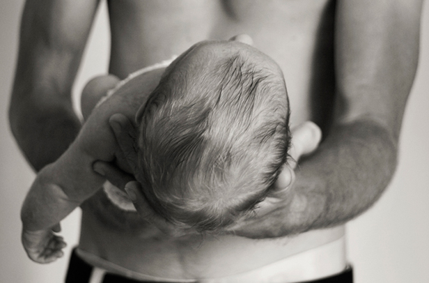 Love at first sight - newborn shoot