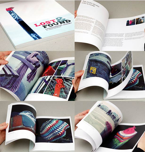 Lost and found book design
